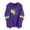 Purple, variant on Sexlip Womens Hooded Sweatshirt Pride Heart Print Design Soft Fabric Comfortable Silhouette for Daily Lounge Beige L