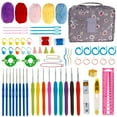 thumbnail image 1 of 66Pcs Crochet Kits for Beginners with Storage Case and Crochet Accessories Crochet Kit Practical Knitting Starter Kit, 1 of 9