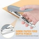 thumbnail image 5 of Heavy Duty Single Hole Punch,Hole Puncher 25 Sheets Capacity Paper Punch for Paper ID PVC Cards Scrapbook 8MM, 5 of 5