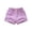 Blue, variant on FLMEI 3-12Y Little Girls Denim Shorts Toddler Kids Summer Elastic Waist Jeans Shorts Fringed Hem Hot Pants with Pockets