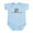 Sky Blue, variant on CafePress - Block Island RI Nautical Design Infant Bodysuit - Baby Light Bodysuit, Size Newborn - 24 Months