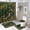 style-394, variant on Shower Curtain 4 Piece Set Green Bicycle with Shamrock Leaves Bathroom Sets with Curtain Rug Toilet Cover And U Shaped Mat Irish Style Bathroom Shower Curtains Sets for Bathtub Decor 72inch X 72inch