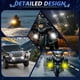 thumbnail image 1 of Motorcycle LED Pods Auxiliary Driving Fog Lights LED Spotlight, 1 of 5