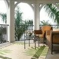 thumbnail image 5 of Safavieh Courtyard Cailyn Floral Indoor/Outdoor Area Rug, Cream/Green, 5'3" x 7'7", 5 of 14