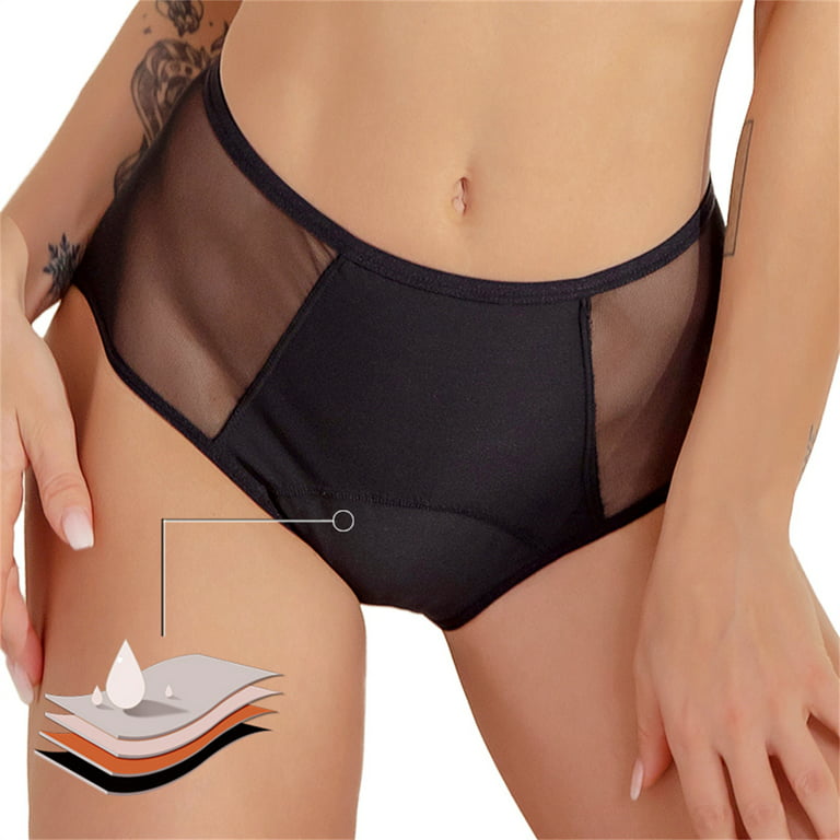 adviicd Panties for Women Pack Satin Panties s Underwear Full Coverage  Brief Pink Large