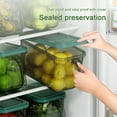 thumbnail image 6 of Vikakiooze Storage Containers Produce Preservation , Stackable Refrigerator Organizer With Handle To Keep Fresh For Produce, Food, Vegetables, 6 of 7