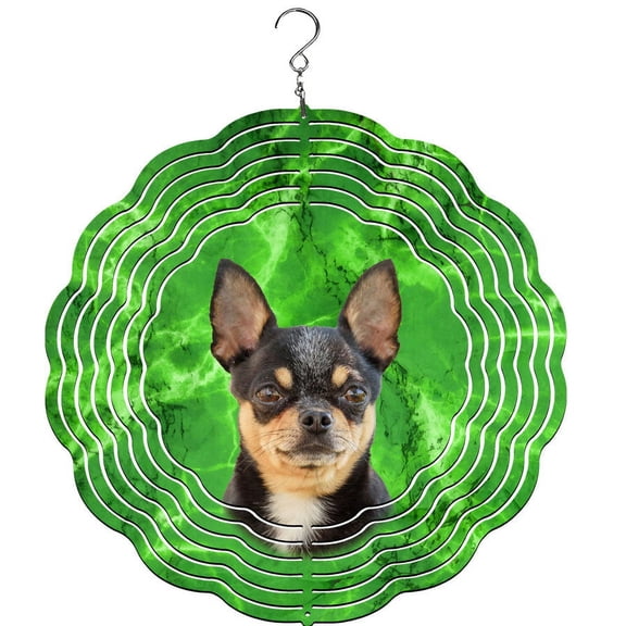 Chihuahua Wind Spinner