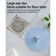 thumbnail image 5 of Recogedor de Pelos para Ducha, Instalación con Ventosa, Forma Cuadrada para Fácil Extracción, Multiusos En Baño, Bañera y Cocina, Tamaño de 5,91 X 5,91 Pulgadas, Incluye 1 Recogedor., 5 of 6