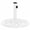 White, variant on vidaXL 28.8 lb Green Square Cast Iron Patio Umbrella Base, Adjustable Height
