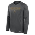 thumbnail image 2 of Men's Fanatics Gray Vegas Golden Knights Authentic Pro Rink Tech Long Sleeve T-Shirt, 2 of 3