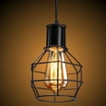 thumbnail image 3 of DYstyle Vintage Lampshade Industrial Retro Metal Bird Cage Edison Bulb Guard Lamp Holder for Pendant Light Wall Lamp, 3 of 4