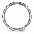 thumbnail image 2 of Solid Titanium 8mm Men's Laser Design Wedding Band Ring Size 10, 2 of 7