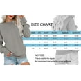 thumbnail image 6 of MOSHU Casual Womens Sweatshirts Crewneck Long Sleeve Tops Oversized Pullover Sweatshirt for Women, 6 of 10