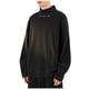 thumbnail image 2 of Ceisia Men's Oversize Semi-Turtleneck Metal-Trimmed Long-Sleeve Top Multi-Solid for Winter Gift, 2 of 9