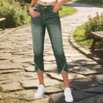 thumbnail image 2 of UAYOTSE Womens High Waist Pants Fashion Casual Straight Leg Wide Leg Jeans,Sizes M, 2 of 5