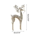 thumbnail image 6 of OAVQHLG3B Christmas Deer Hanging Ornaments, Glitter Deer Figurines Pendants Elk for Christmas Tree Decorations Xmas Holiday Party Supplies, 6 of 6