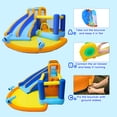 thumbnail image 5 of JOYLDIAS Kids Inflatable Water Slide Giant Water Park Double Slide Bouncer Playhouse Castle with 4 Water Guns, Pool, Jump Area, Climbing Wall, Air Blower, 5 of 9