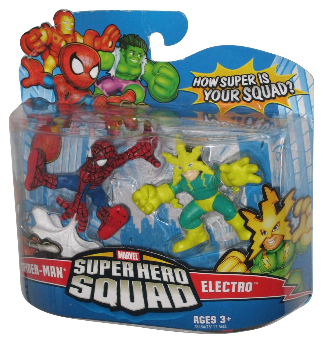 Marvel Super Hero Squad Spider-man Electro 
