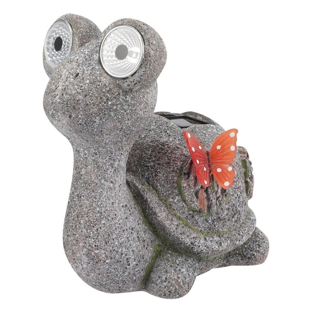 Solar Turtle Garden Statue Light Decorative Solar Light Turtle Figurine