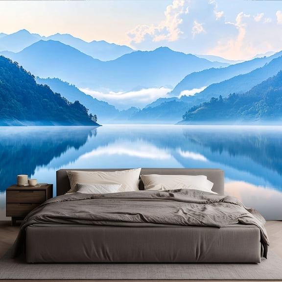 Peel and Stick Canvas Wallpaper Wall Mural Wall Art Self Adhesive and Removable 100in x 144in
