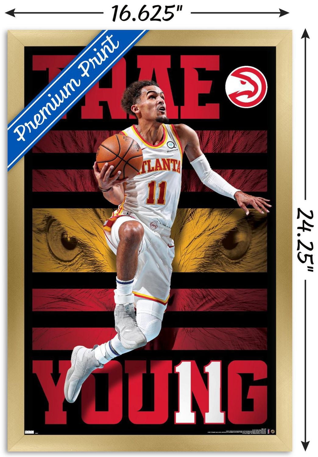 NBA Atlanta Hawks - Trae Young 20 Wall Poster