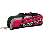 Easton Reflex Wheeled Bat Bag, Red/Silver