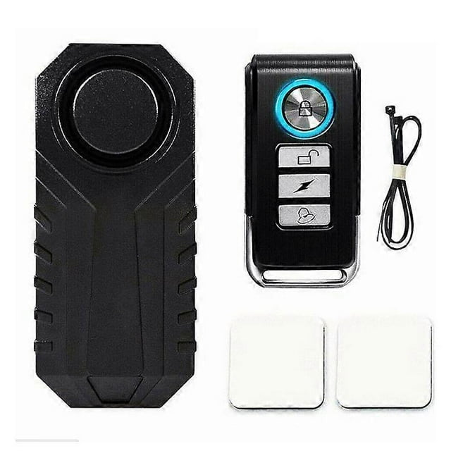 Alarma para bicicleta, dispositivo antirrobo para motocicletas con control remoto, 113 dB de potencia.