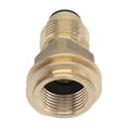 thumbnail image 3 of Adaptateur de Rservoir de Propane Filetage Femelle G1/2 Connecteur de Conversion de Fournaise au Gaz en Laiton, 3 of 4