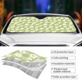 thumbnail image 3 of Yiaed Daisies Flowers Print Car Windshield Sunshade Front Auto Car Front Window Sun Shade Foldable Sun Visor Shield Cover Auto Accessories for Sedan SUV Truck-Small, 3 of 5