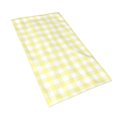 thumbnail image 2 of Kll Lemon Yellow Checkboard Ultra Absorbent & Soft Hand Towels For Bath, Hand, Face, Gym And Spa-27.5x16in, 2 of 9