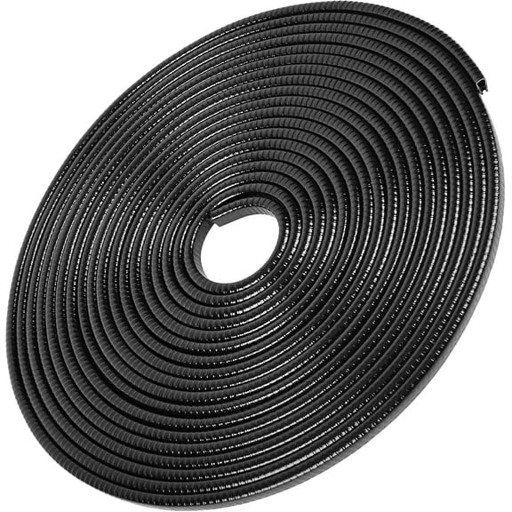 U-Shape Car Door Edge Guards – 16 ft Universal Rubber Seal Protector Anti-Collision Trim for Most Vehicles