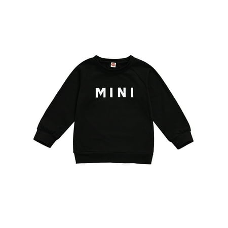 

Newborn Baby Boys Girls Fall Hoodie Letter Printed Long Sleeve Sweatshirt Pullover Tops Casual Clothes