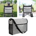 thumbnail image 2 of pitrice Sac de Rangement pour Fauteuil Roulant, Sac de Voyage Motorisé pour Aînés Gris, 2 of 8