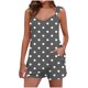 thumbnail image 4 of Camisola Tops para Mujeres Cuello en V Camisola sin Mangas Set de Pantalones de Bolsillo, Pantalones de Mujer Casual, 4 of 9