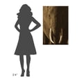 thumbnail image 4 of Global Gallery Tim Fitzharris,'African Elephant male portrait with long tusks, Kenya' Stretched Canvas Artwork, 4 of 4