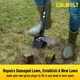 thumbnail image 2 of Tapón para césped Colwelt, 36 cm, con base dentada, 2 of 9