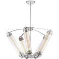 thumbnail image 5 of Savoy House - Pike Chandelier 5 Light  Metal/Glass  Polished Nickel Finish -, 5 of 5