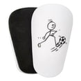 thumbnail image 2 of 6x2x Mini Espinilleras De Fútbol Cómoda Protección De Piernas Para Niños XS, 2 of 8