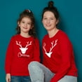 thumbnail image 3 of BULLPIANO Christmas Family Matching Hoodie Sweashirts Xmas Ugly Sweaters Jumper Mom Dad Kids Family Pullover Tops, 3 of 5