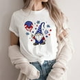 thumbnail image 4 of VerPetridure American Flag Shirts for Women 4th of July Tops USA Print T Shirt Casual Short Sleeve American Proud T-Shirt Tops, 4 of 5