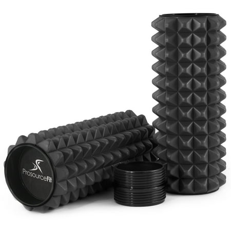 ProsourceFit Premium Spike Bumps 2-in-1 Sports Massage Foam Roller for Muscle Trigger Point Release,