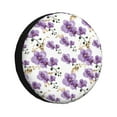 thumbnail image 1 of Fotbe Orchids Flowers Funda de Llanta de Repuesto con Estampado, Engrosada, Ajuste Universal para Jeep, Remolque, RV, SUV, Camión-14 inch, 1 of 6