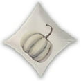 thumbnail image 2 of Fall Pillow Covers 18x18 Set of 2, Watercolor Pumpkin Decorative Outdoor Throw Pillow Covers Autumn Thanksgiving Farmhouse Cushion Case Linen Square for Home Couch Sofa, 2 of 6