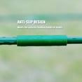 thumbnail image 2 of Bibana 26-Piece 48" Adjustable Garden Plant Support Stakes Kit, Plastic Coated Steel Climbing Frame for Tomatoes, Cucumbers, Beans & Vines, Reusable Vegetable Cage with Connectors & Ties (Green), 2 of 7