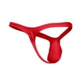 thumbnail image 2 of JUSTIN + SIMON Bulge Thong-Red-X-Large, 2 of 3