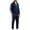 Navy 01, variant on Stamzod Track Suits Mens Stand Collar Zip Up Jacket Sweatpants Tracksuit Set 2 Piece Color Block Sweatsuits for Men XXL