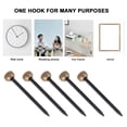 thumbnail image 4 of Miangastore Clous Suspendus en Fer Doré avec Boîte de Rangement pour Usage Domestique 100 Pcs, 4 of 8