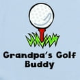 thumbnail image 2 of CafePress - Grandpas Golf Buddy Body Suit - Baby Light Bodysuit, Size Newborn - 24 Months, 2 of 4