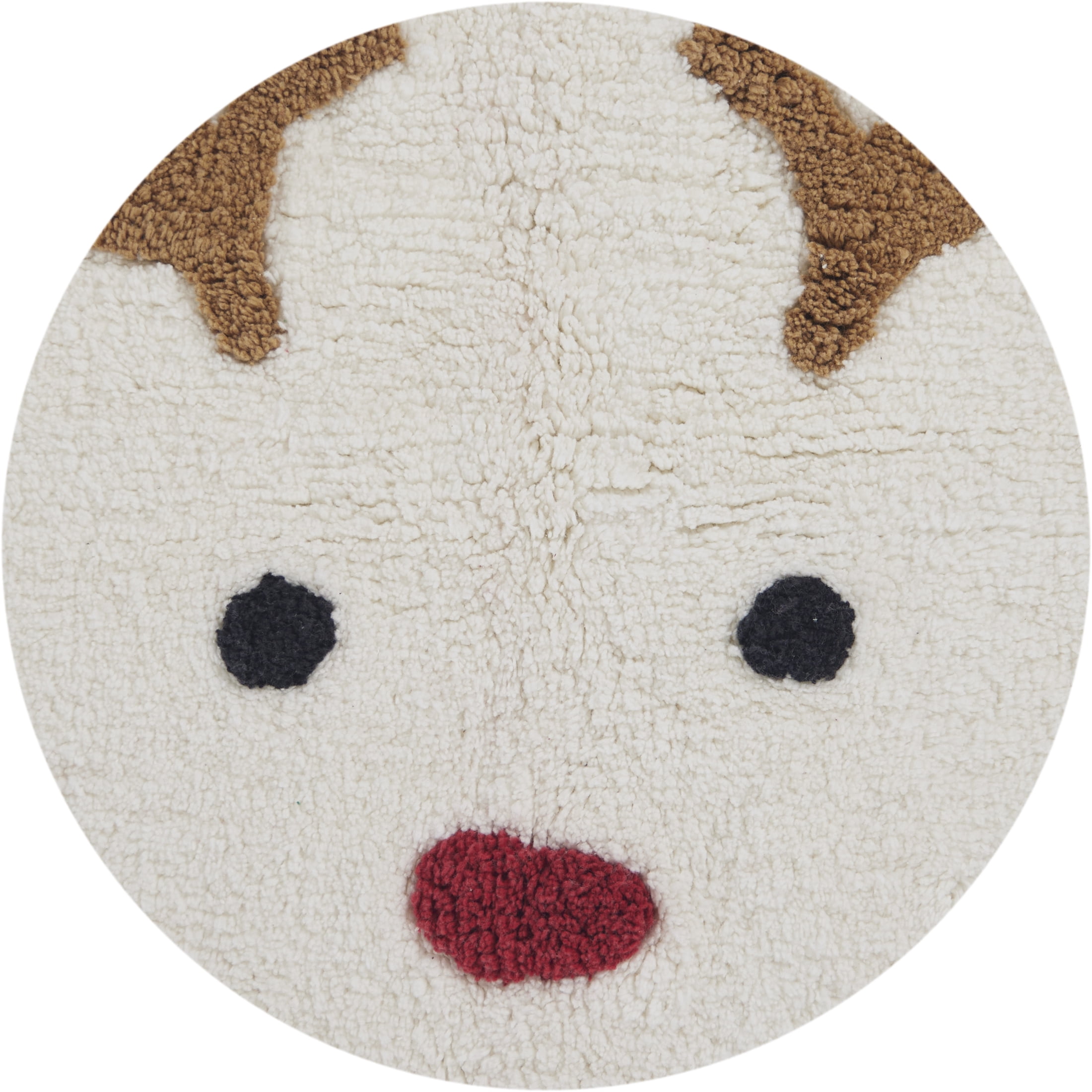 Holiday Time Reindeer Bath Rug, 17"x24"