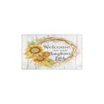 thumbnail image 2 of Kitchen Rugs and Mats Non Skid Washable Sunflower Wood Garland Kitchen Mat and Rug Set,Floor Cushion Waterproof Rug,Rubber Backed Area Rugs for Kitchen Laundry, 2 of 7